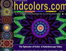 Tablet Screenshot of hdcolors.com